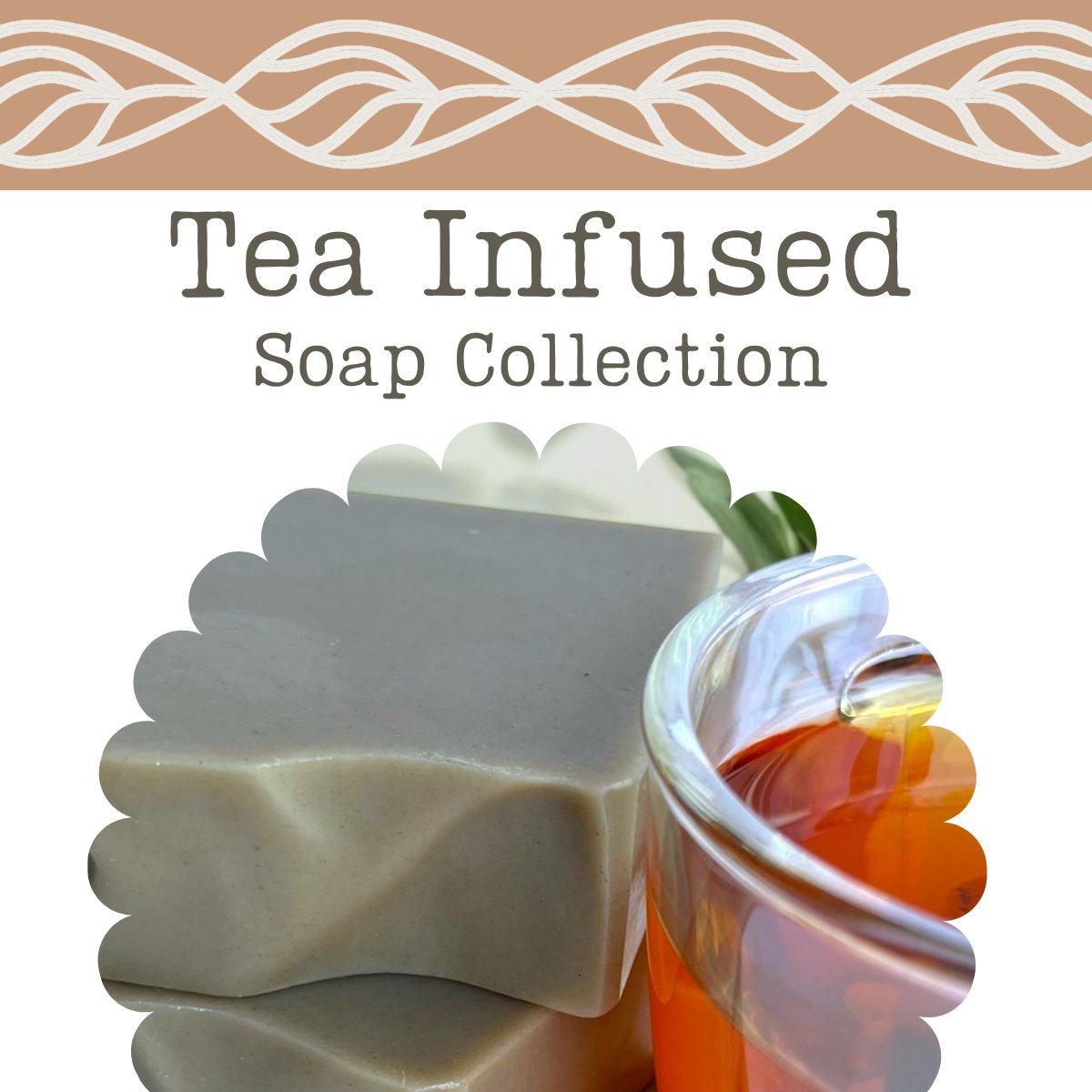 Tea Infused Soap Bars