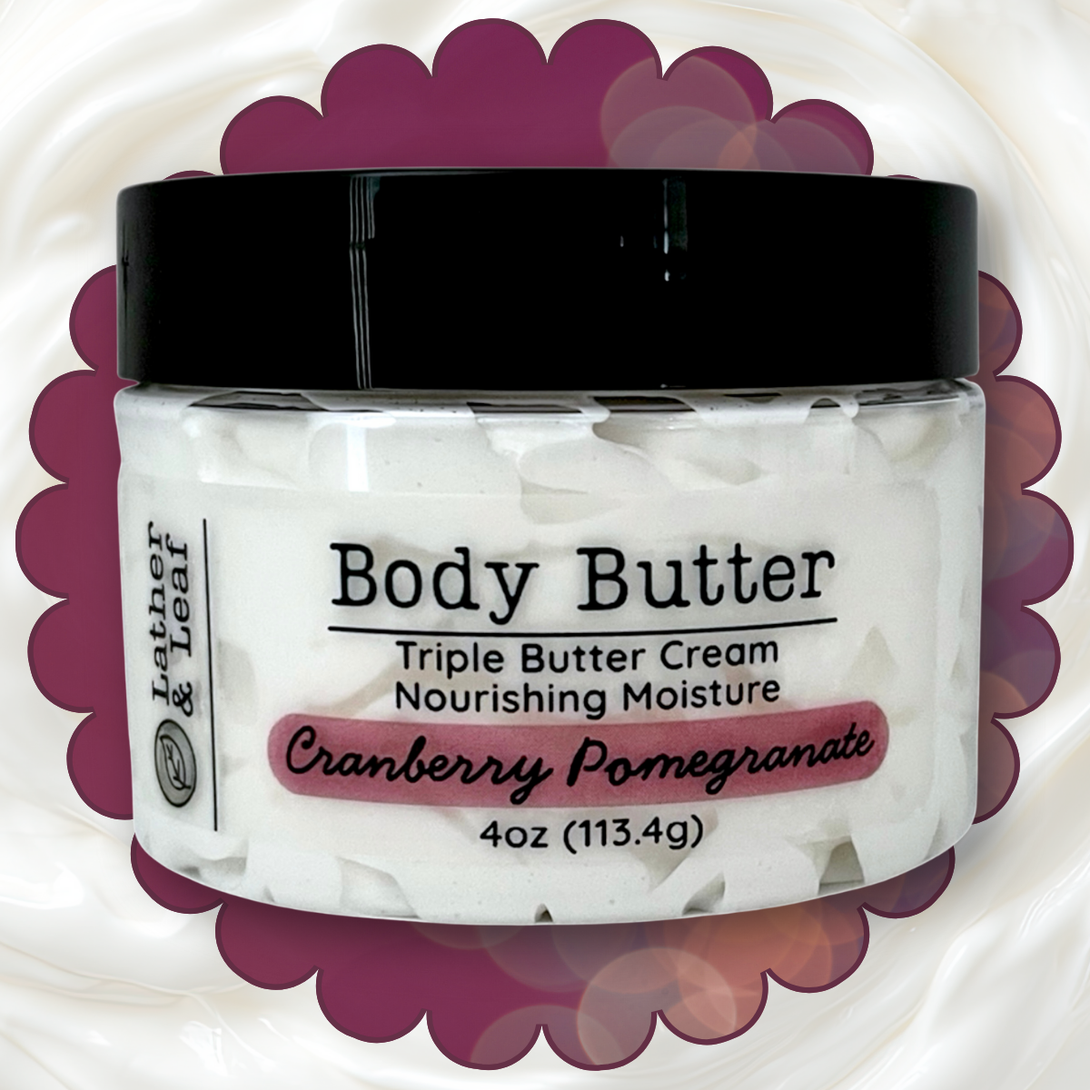 Body Butter | Triple butter Plant-Based Moisturizing Cream with Aloe