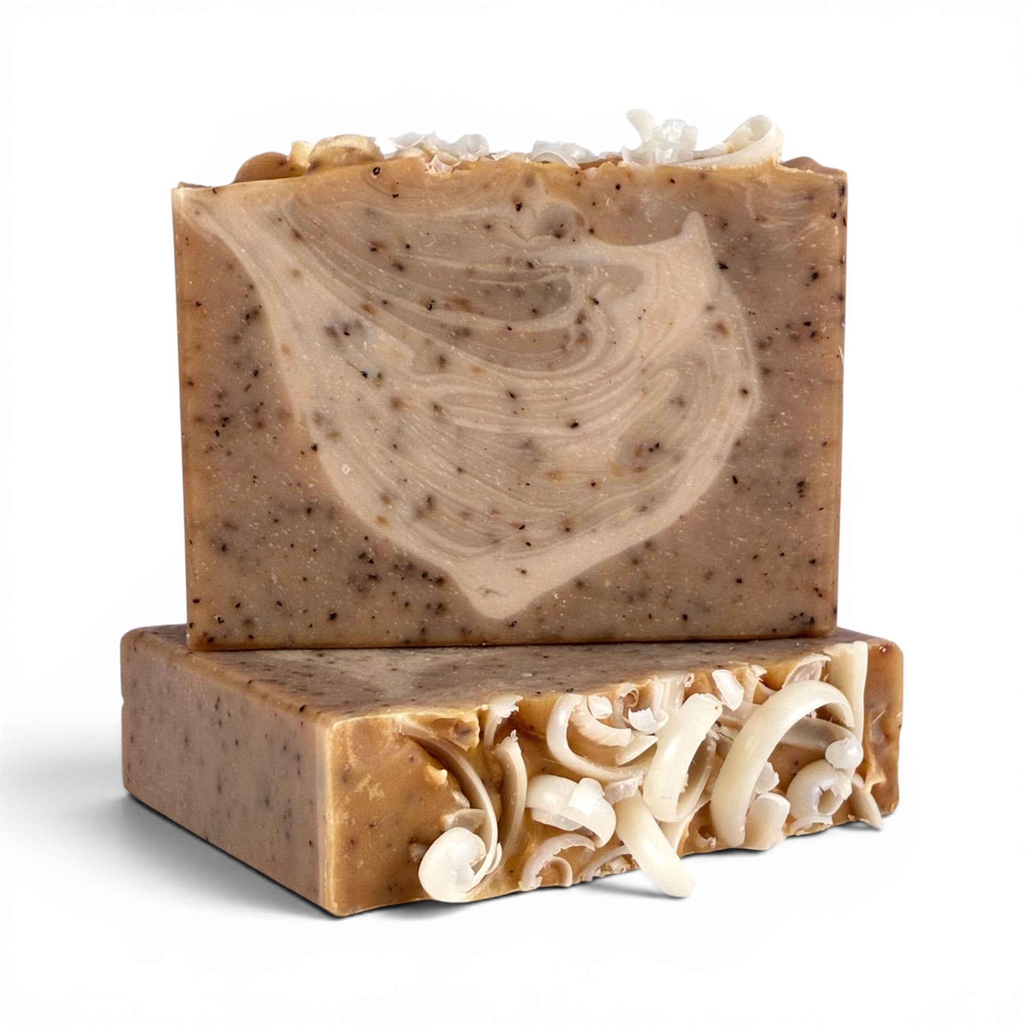 Coconut Coffee | Triple Butter Coconut Milk Scrub Soap Bar