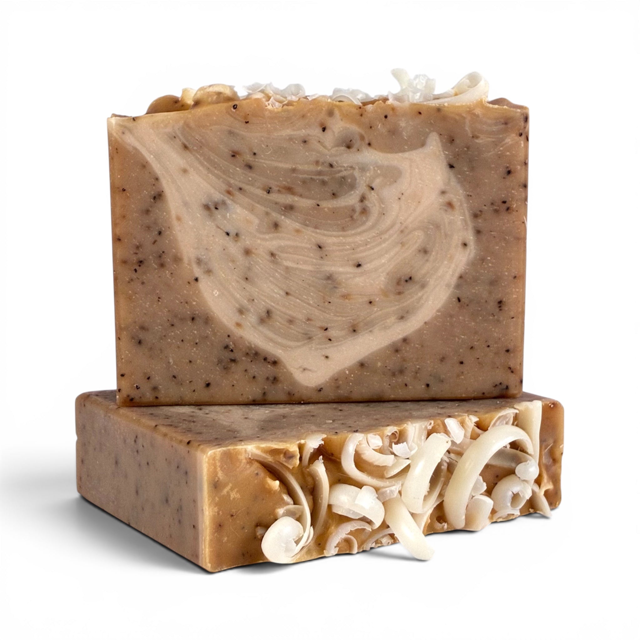 Coconut Coffee | Triple Butter Coconut Milk Scrub Soap Bar