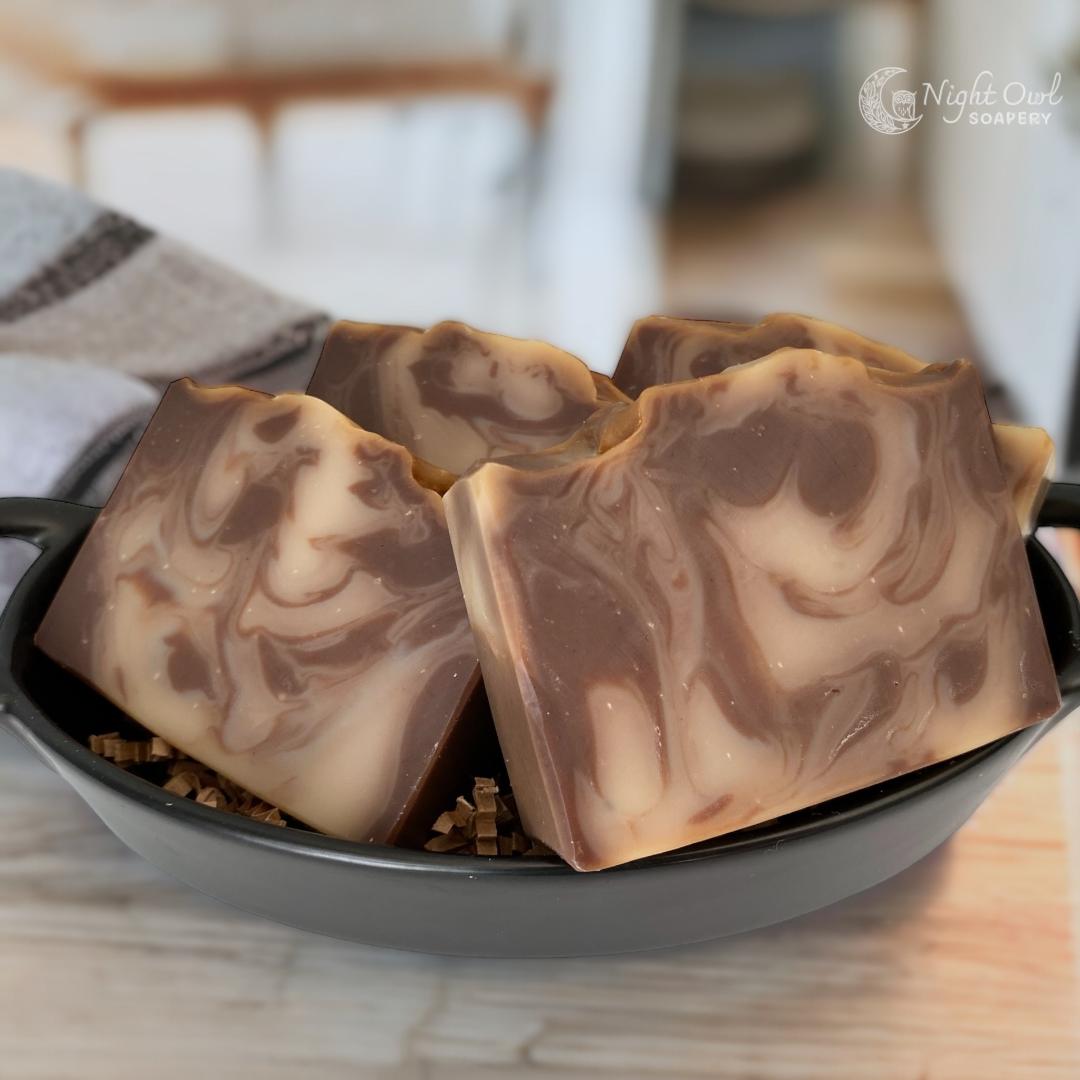 Chocolate Oats Soap Bar